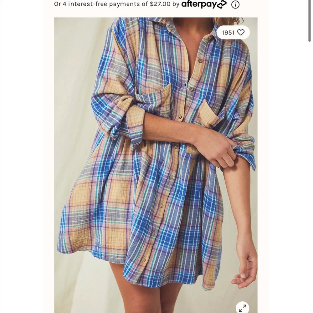 Free People The Voyage Shirtdress